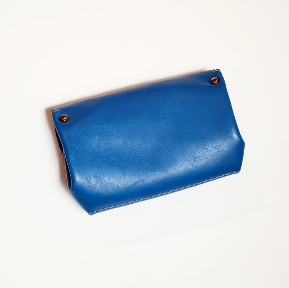 IL Gancio Mini Handmade Leather Wallet Made in Roma Italy - Picture 4 of 4